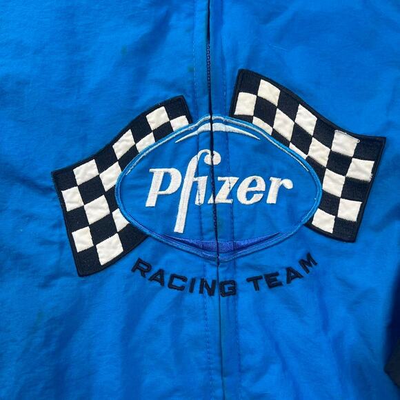 XL Mark Martin Nascar Pfizer Jacket - Picture 4 of 8
